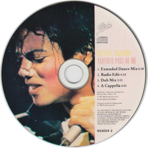 MICHAEL JACKSON　ANOTHER PART OF ME　8cmCD Out of Print 8cm CD Michael Jackson Another Part of Me | eBay